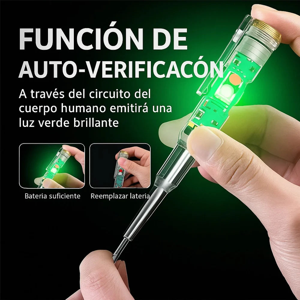 Destornillador de Voltaje Multifuncional