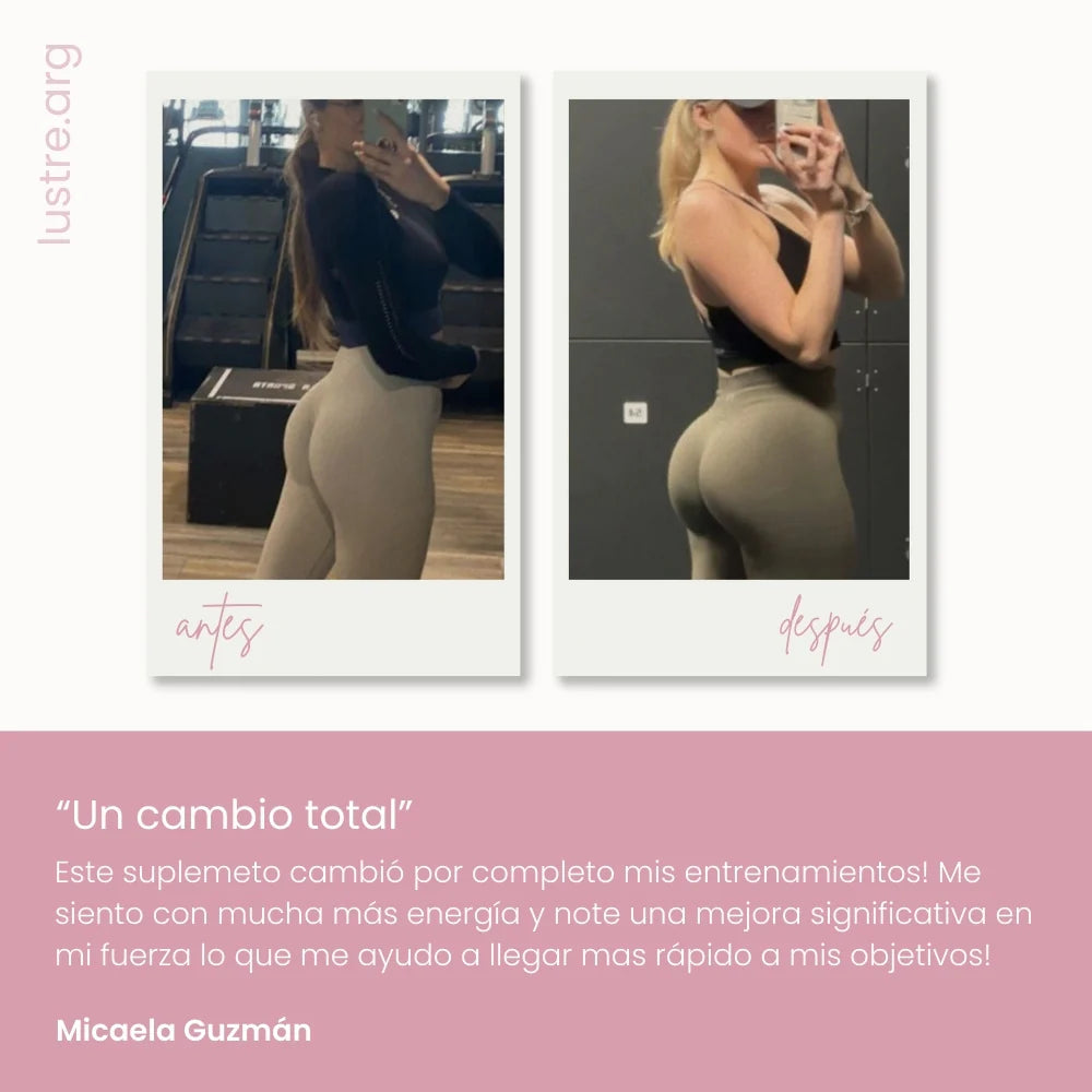 Creatina Especial para Mujeres  Eleva, Tonifica y Realza tus Glúteos