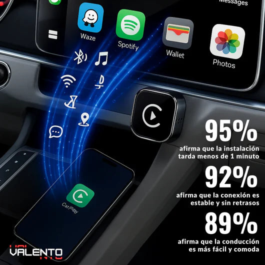 CarLink Pro® Convierte tu CarPlay en Inalámbrico en Solo 10 Segundos