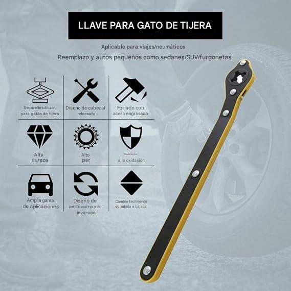 Torque Rescue® Cambia tu llanta sin esfuerzo y evita quedarte varado