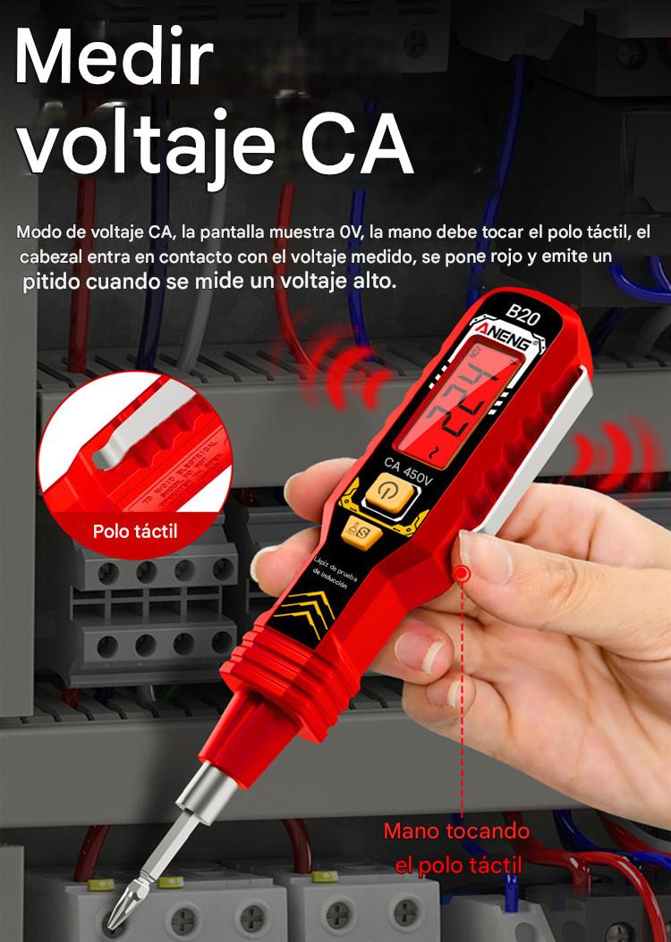 Detect PRO® Detecta fallas eléctricas y cables vivos al istante
