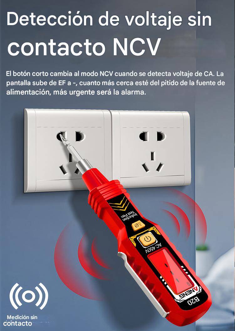 Detect PRO® Detecta fallas eléctricas y cables vivos al istante
