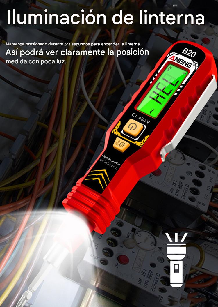 Detect PRO® Detecta fallas eléctricas y cables vivos al istante