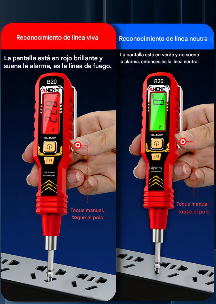 Detect PRO® Detecta fallas eléctricas y cables vivos al istante