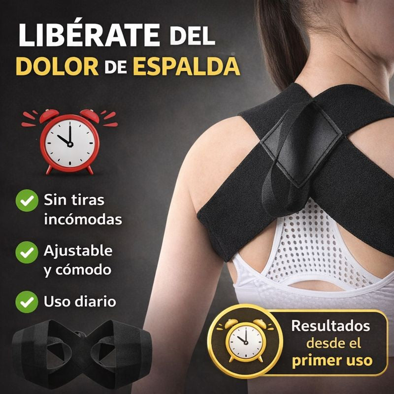 PostureFlex® elimina el dolor de espalda y corrige la mala postura