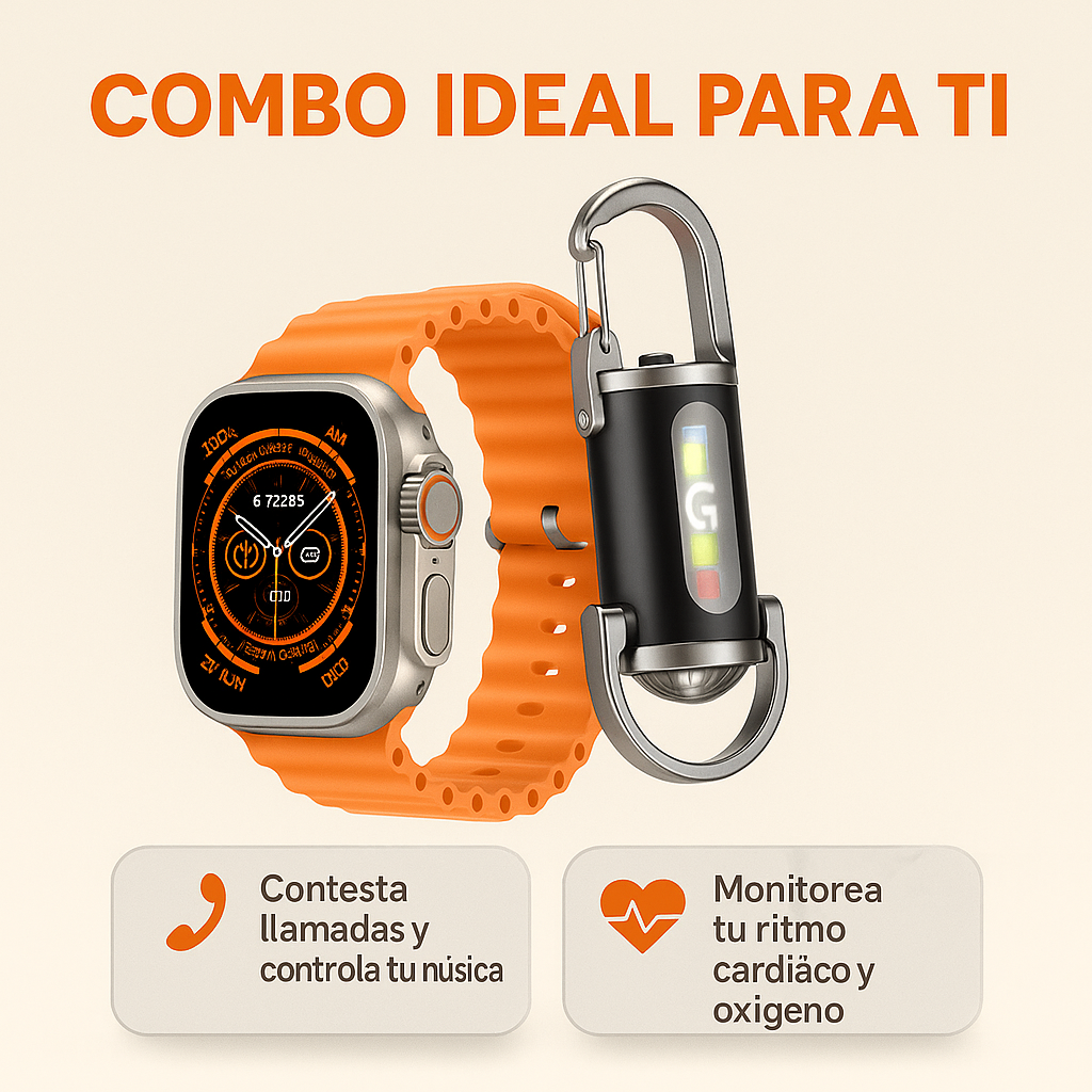 “SmartPack 2-en-1: Control total +PowerBam 7 Luces”