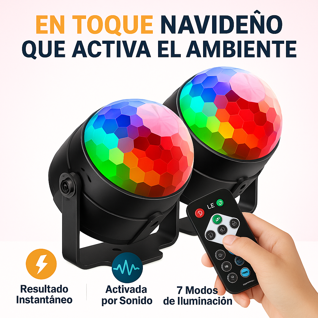 PartyBeam® La luz oficial de las fiestas navideñas 2025