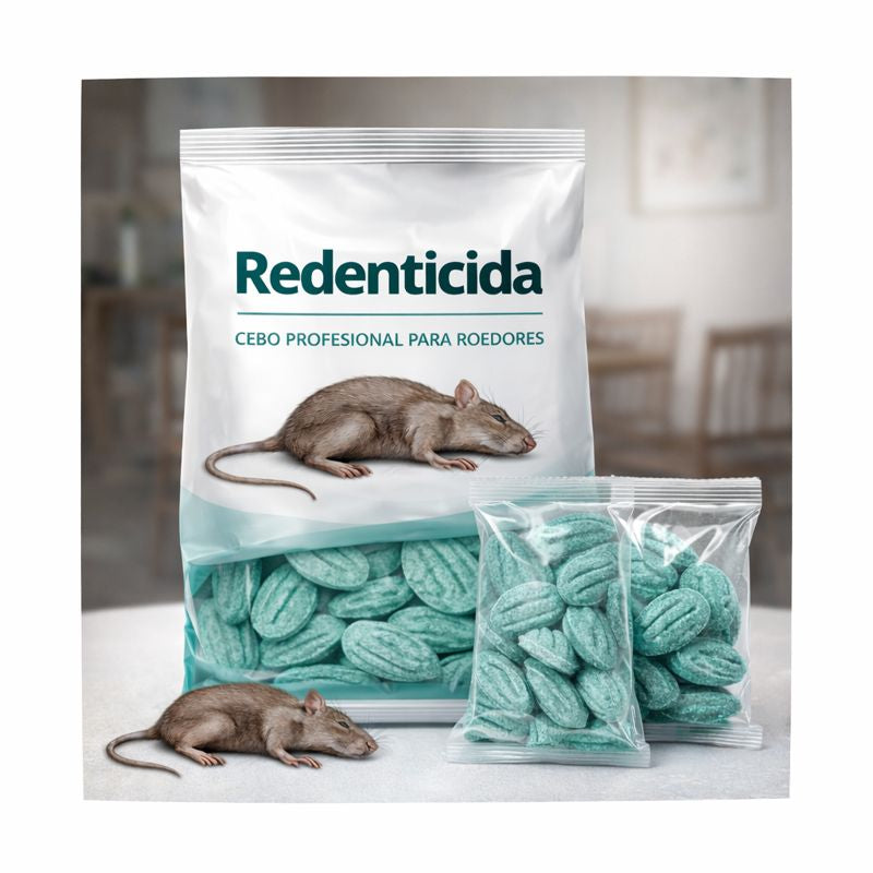Redenticida® Reduce la actividad de roedores en 8 dias