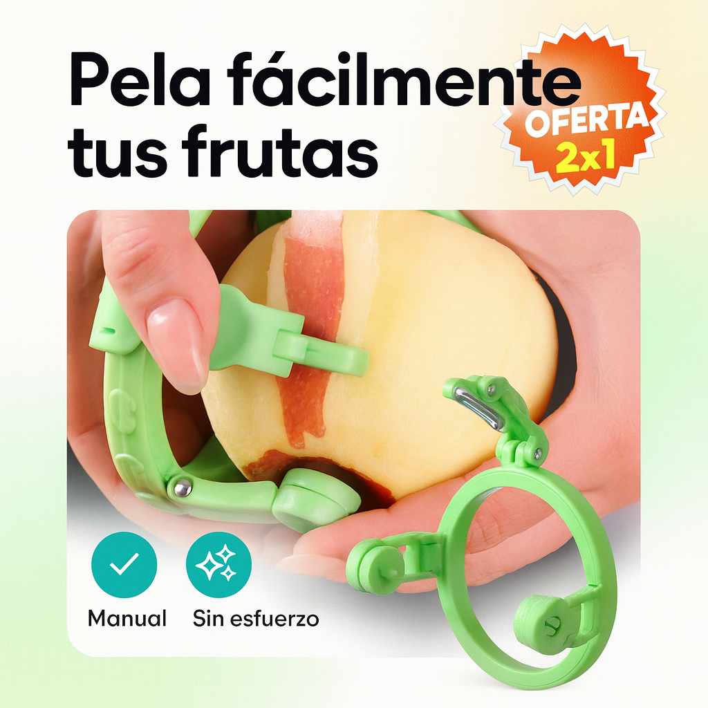 Pelador de frutas®  universal y manual (x2 unidades