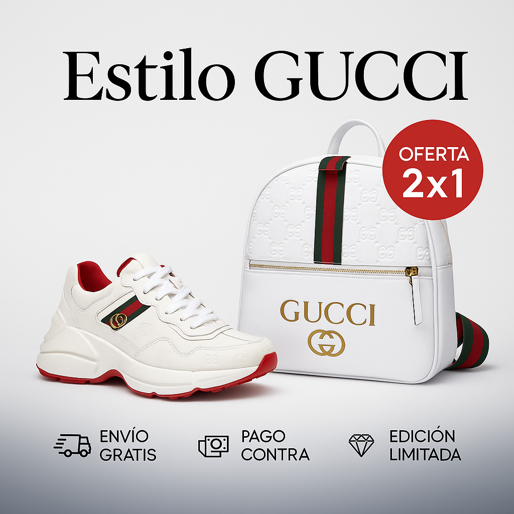 Zapatillas GUCCI + Bolso GUCCI