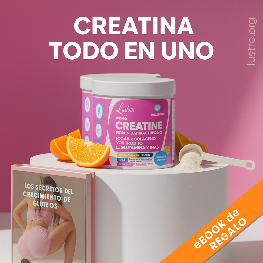 Creatina Especial para Mujeres  Eleva, Tonifica y Realza tus Glúteos
