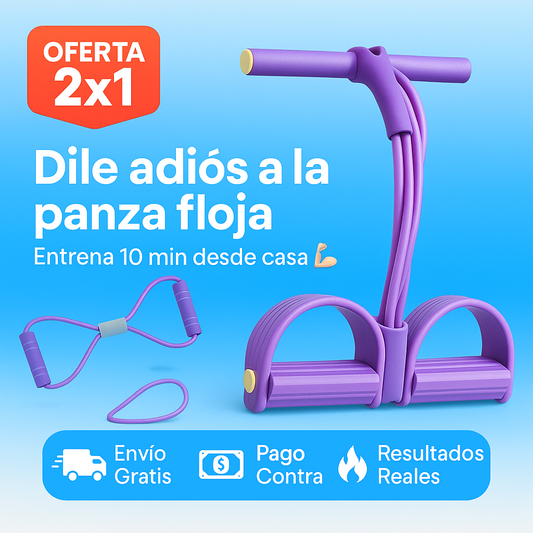 PowerFit™®  Dile adiós a la panza floja entrenando 10 minutos desde tu casa