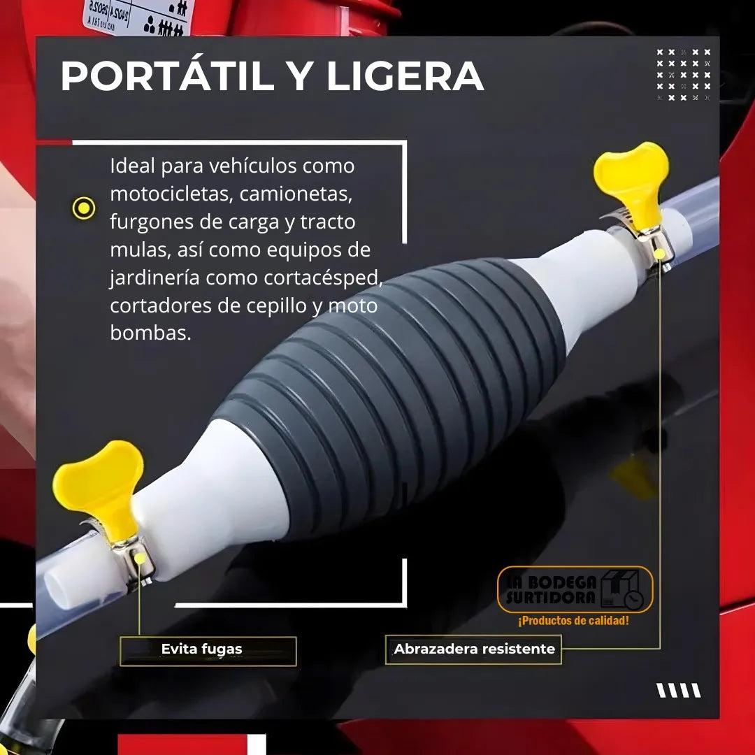 Bomba Manual de Succión - TurboSiphon