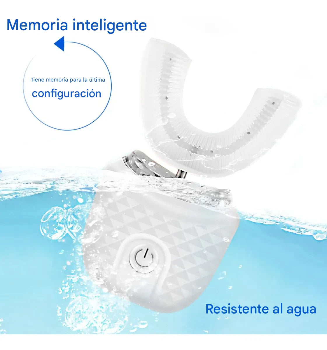 LumiBrush Pro® Blanquea y Limpia Tus Dientes en Solo 30 Segundos