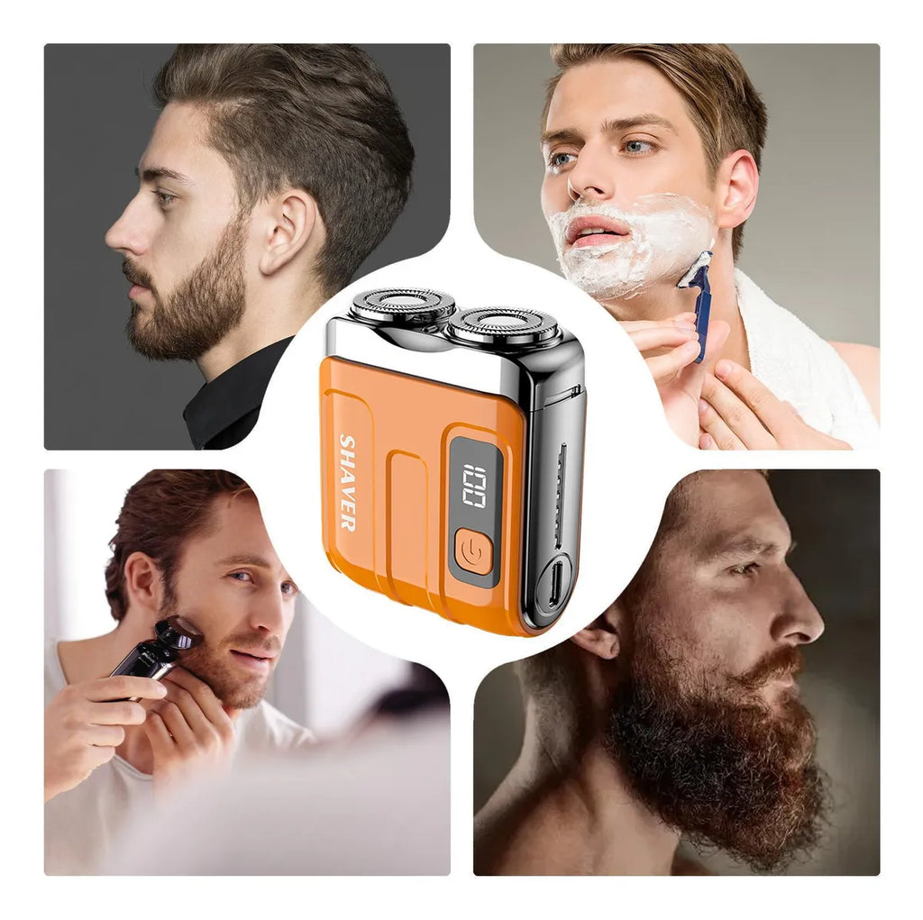 TrimPro ®  Afeitadora 360 para hombre y sin cortes en solo 2 minutos.