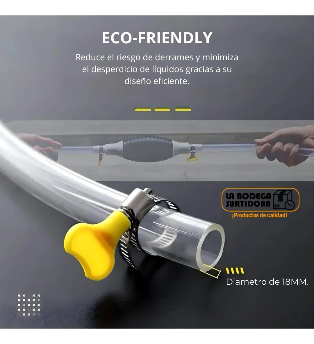 Bomba Manual de Succión - TurboSiphon