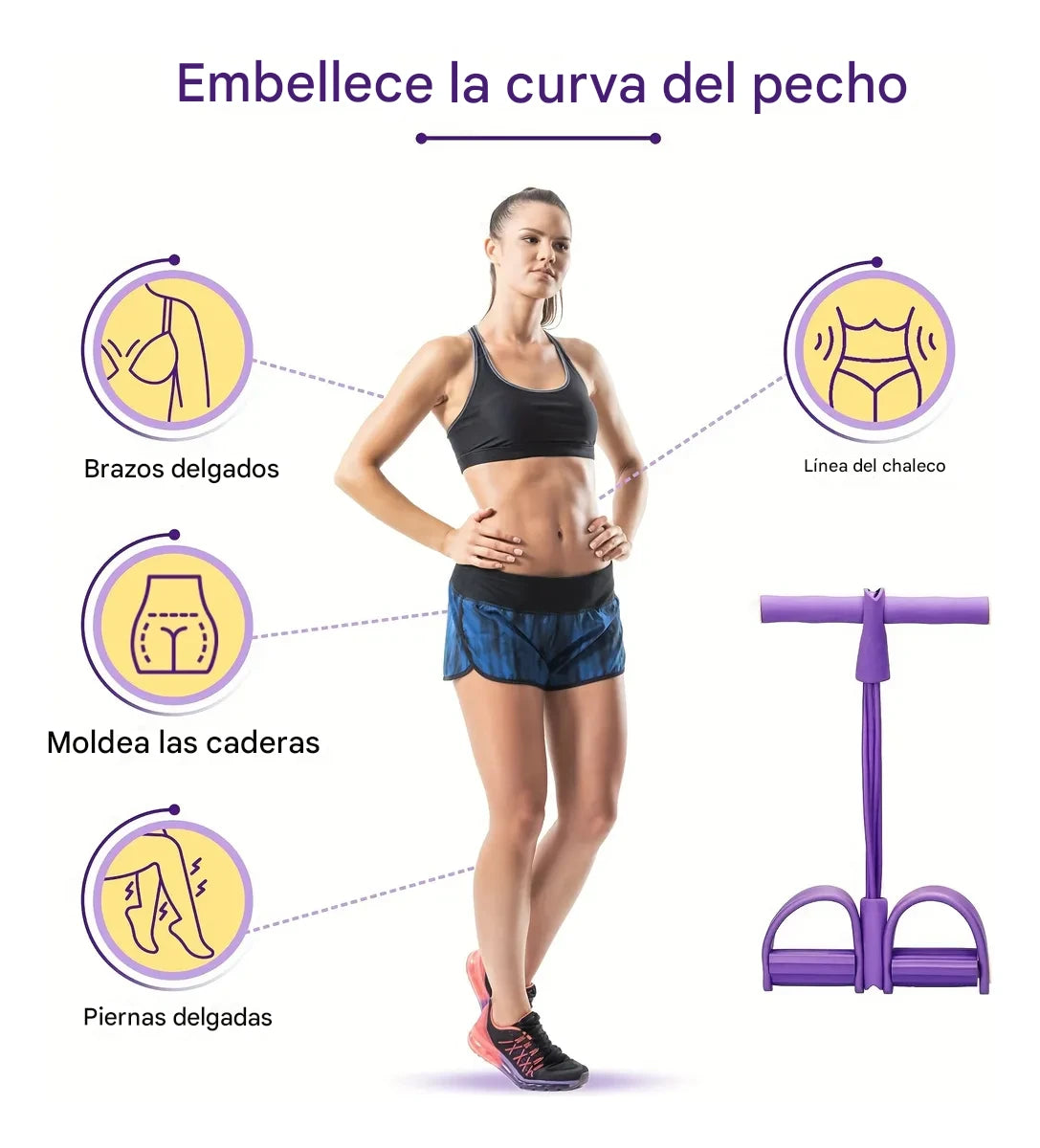 PowerFit™®  Dile adiós a la panza floja entrenando 10 minutos desde tu casa