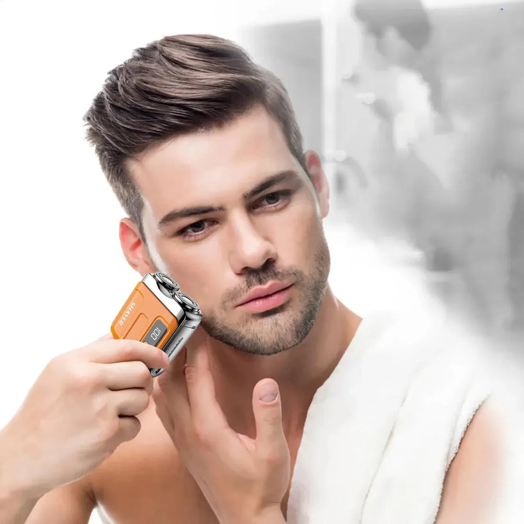 TrimPro ®  Afeitadora 360 para hombre y sin cortes en solo 2 minutos.