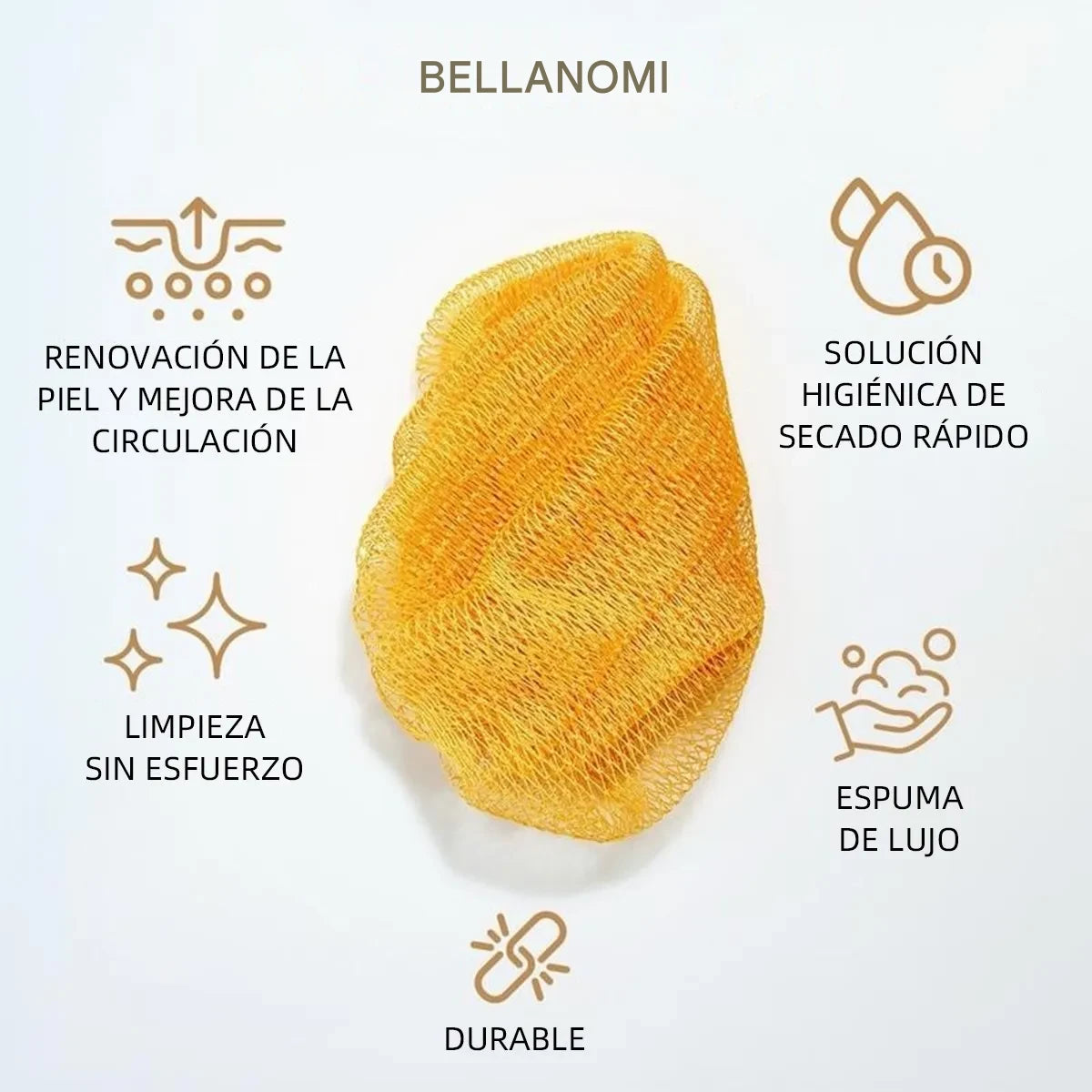 Bellanomi™ Elimina células muertas y piel opaca en solo 1 ducha