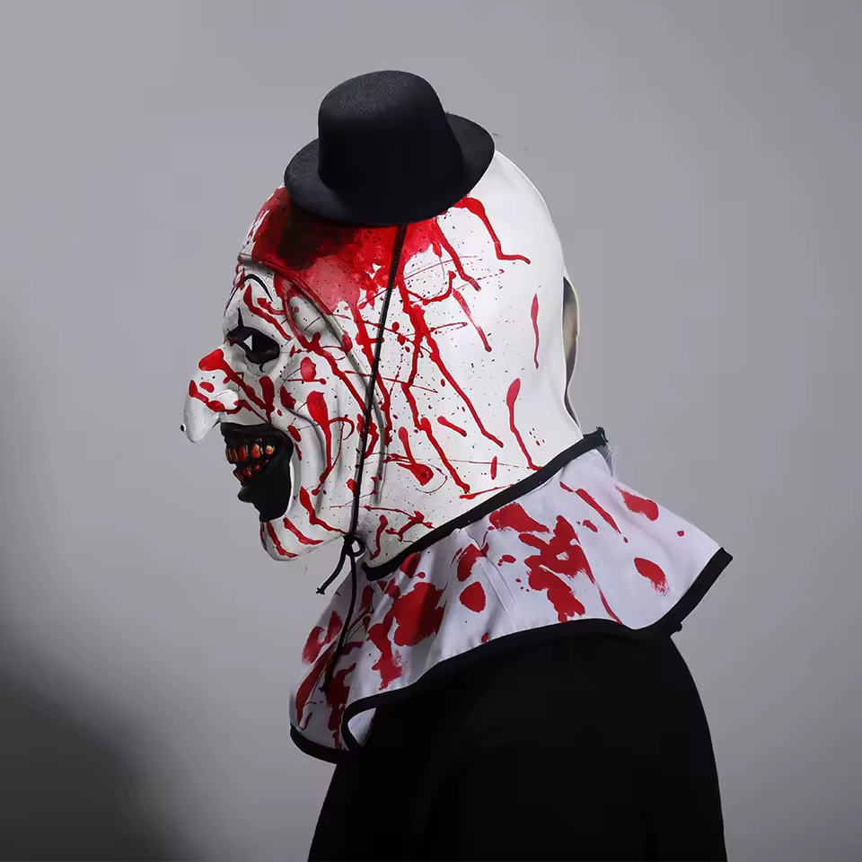 Conviértete en el payaso más aterrador de Halloween