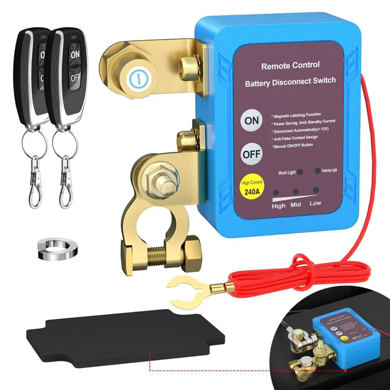 AutoShield® Evita robos y descargas de batería