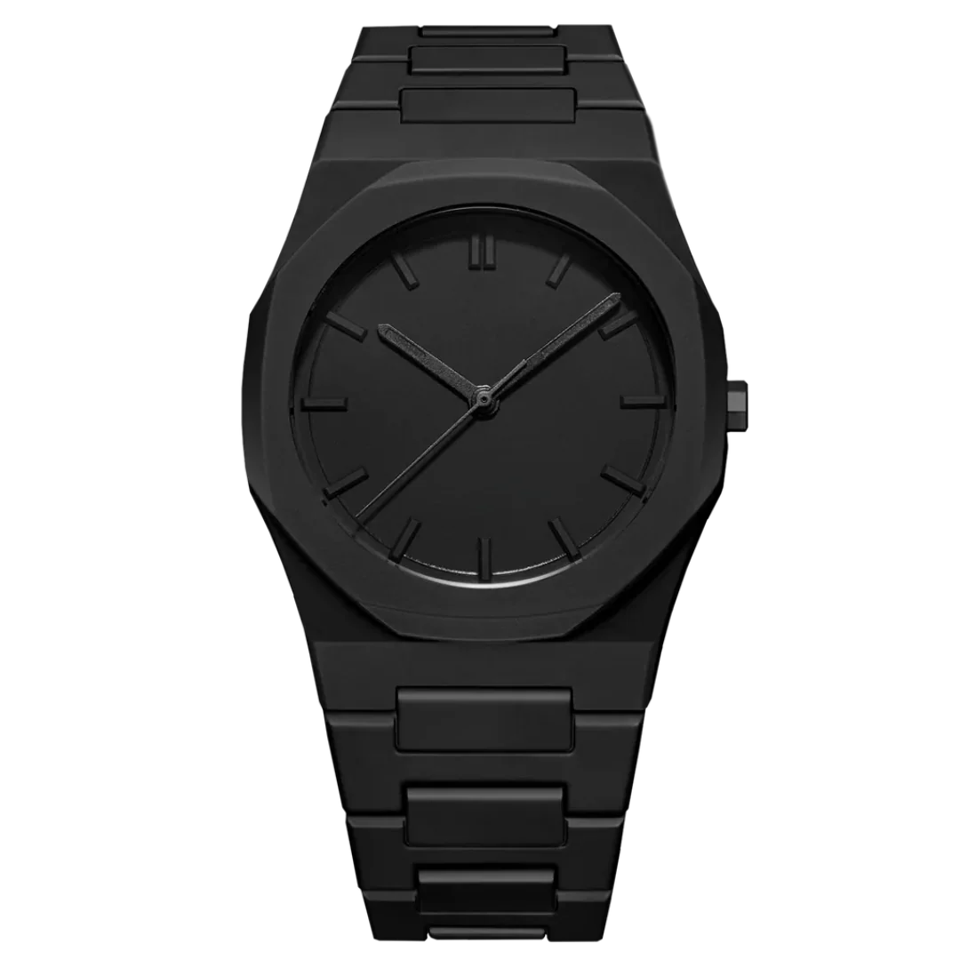 Skmei® Reloj Negro Mate Estilo monocromático que destaca sin exagerar