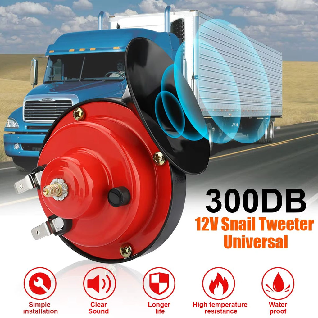 AlertaPro® Bocina de 110 dB para camiones, autos, moto.( sep 2 unidades)