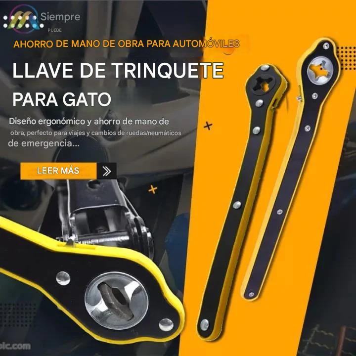 Torque Rescue® Cambia tu llanta sin esfuerzo y evita quedarte varado