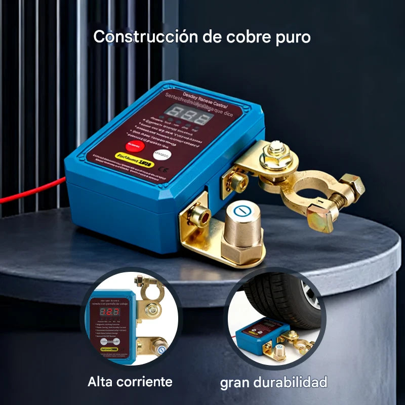 AutoShield® Evita robos y descargas de batería