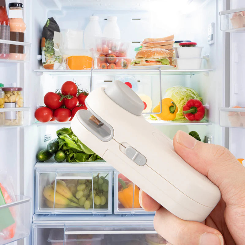 Sellado Hermético en Segundos para Conservar tus Alimentos